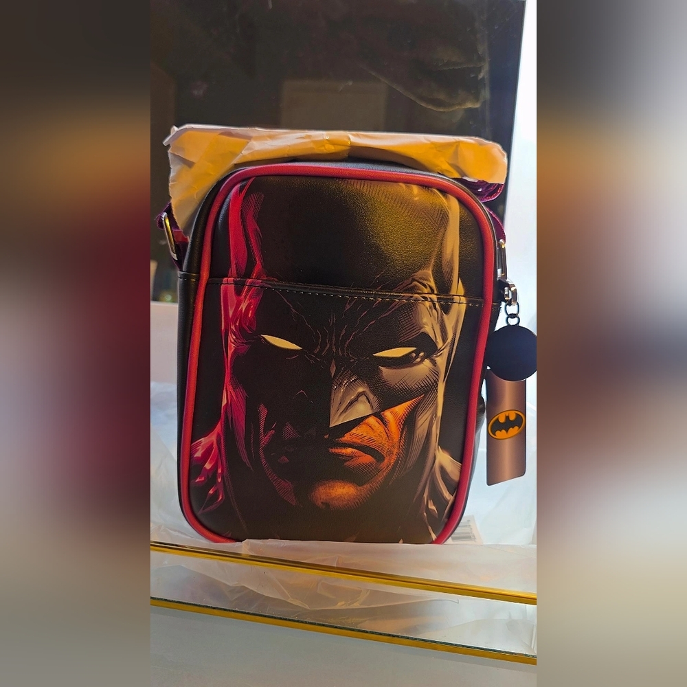 Double-Sided Joker & Batman Crossbody Bag – DC Comics